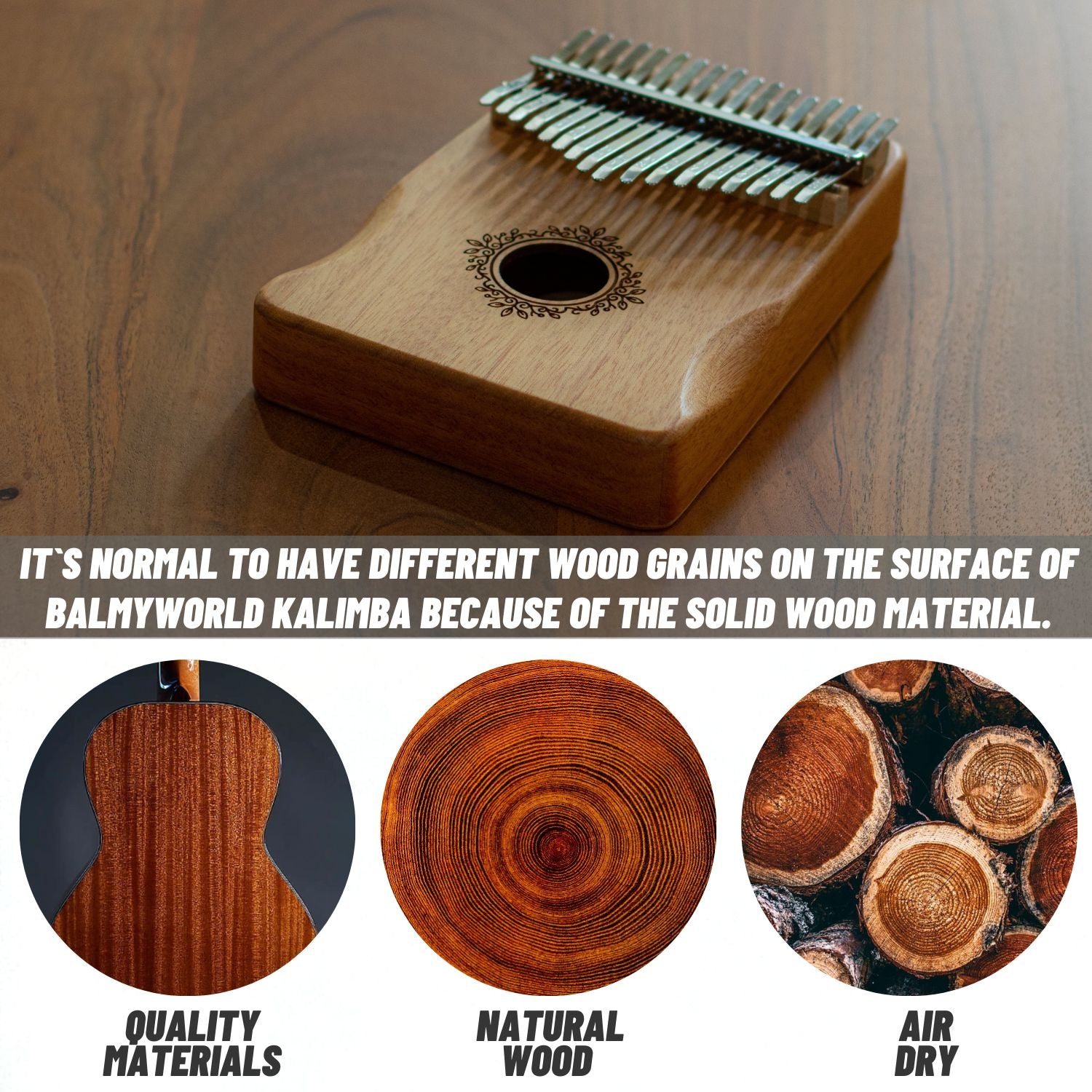 Soothing 17 Key Kalimba Piano